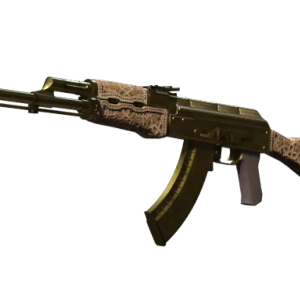 AK-47 | Gold Arabesque (Battle-Scarred)