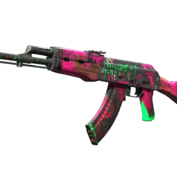 AK-47 | Neon Revolution (Battle-Scarred)