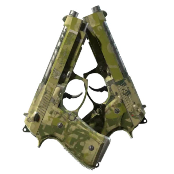 Dual Berettas | Switch Board (Well-Worn)