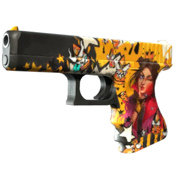 Glock-18 | Bullet Queen (Minimal Wear)