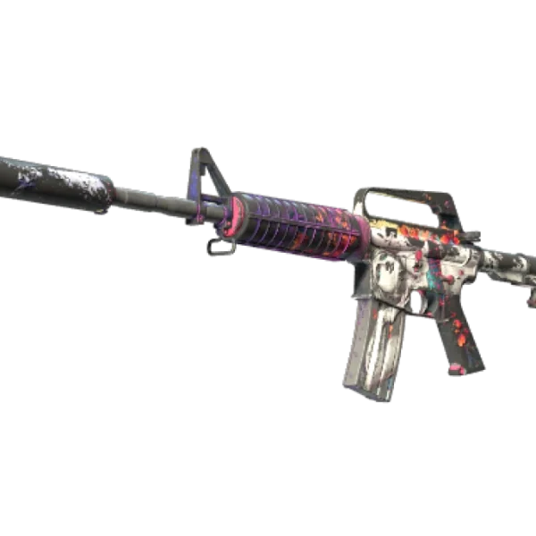 M4A1-S | Vaporwave (Battle-Scarred)