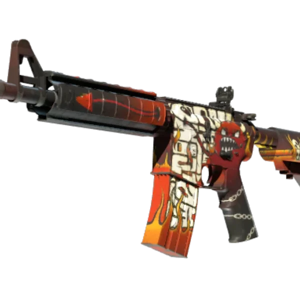 M4A4 | Hellfire (Minimal Wear)