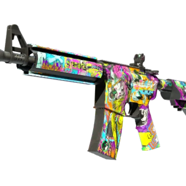 M4A4 | In Living Color (Minimal Wear)
