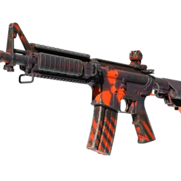 M4A4 | Radiation Hazard (Well-Worn)