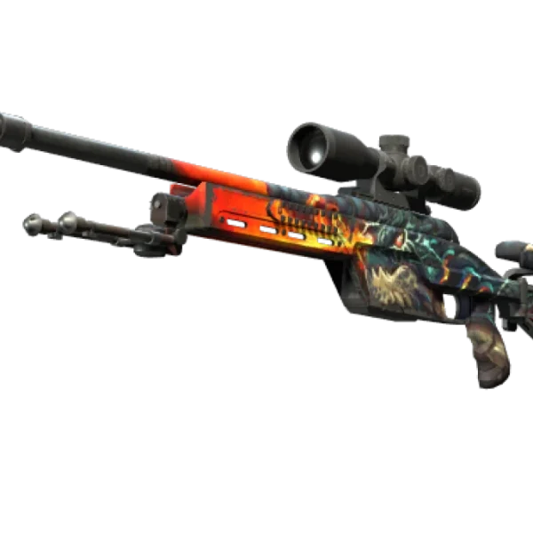 SSG 08 | Dragonfire (Field-Tested)