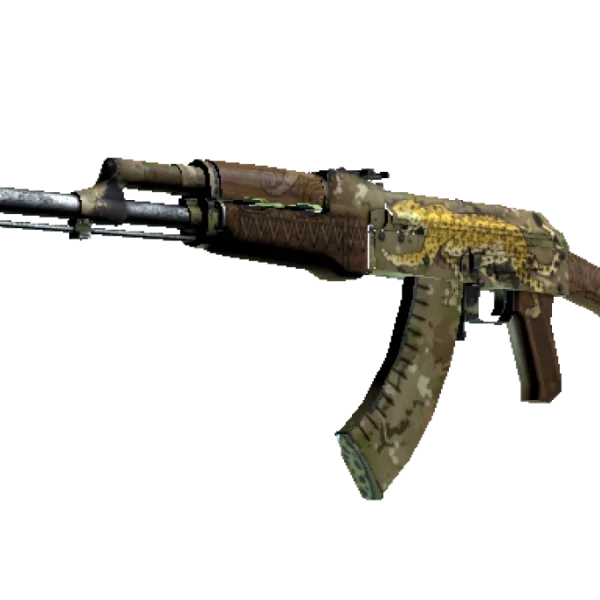 Souvenir AK-47 | Panthera onca (Well-Worn)