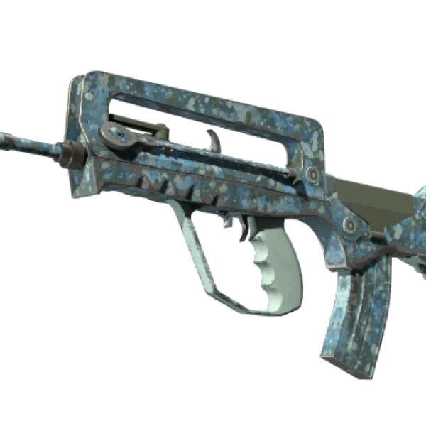 Souvenir FAMAS | Cyanospatter (Field-Tested)