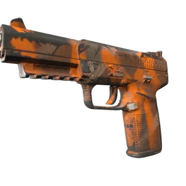 Souvenir Five-SeveN | Orange Peel (Well-Worn)