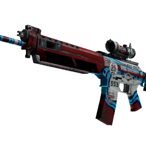 Souvenir SG 553 | Integrale (Battle-Scarred)