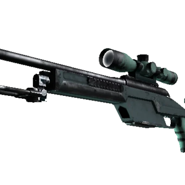 Souvenir SSG 08 | Blue Spruce (Well-Worn)