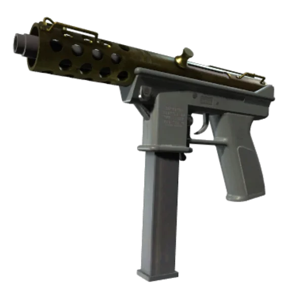 Souvenir Tec-9 | Brass (Battle-Scarred)