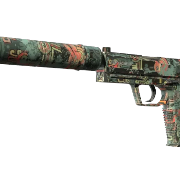 Souvenir USP-S | Ancient Visions (Well-Worn)
