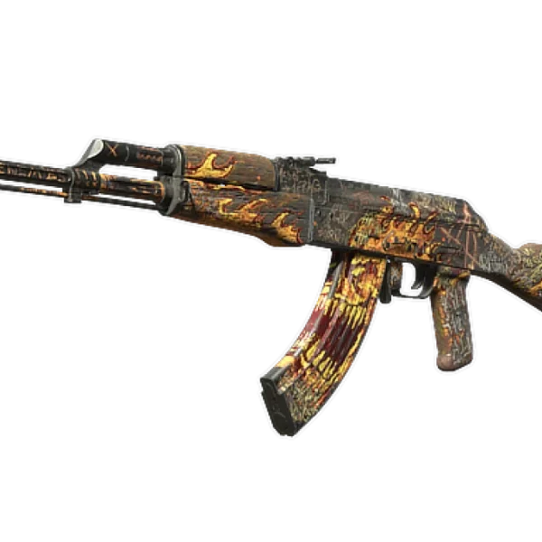 StatTrak™ AK-47 | Searing Rage (Battle-Scarred)