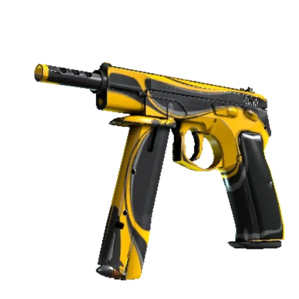 StatTrak™ CZ75-Auto | Yellow Jacket (Field-Tested)