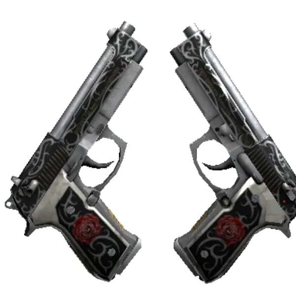 StatTrak™ Dual Berettas | Balance (Factory New)