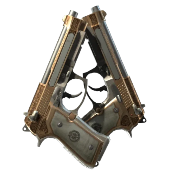 StatTrak™ Dual Berettas | Cartel (Factory New)