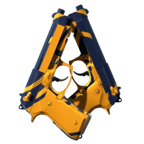 StatTrak™ Dual Berettas | Marina (Minimal Wear)