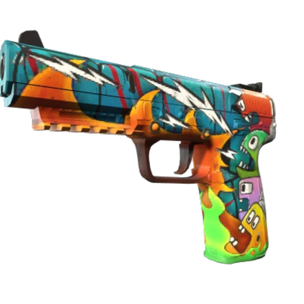 StatTrak™ Five-SeveN | Angry Mob (Factory New)