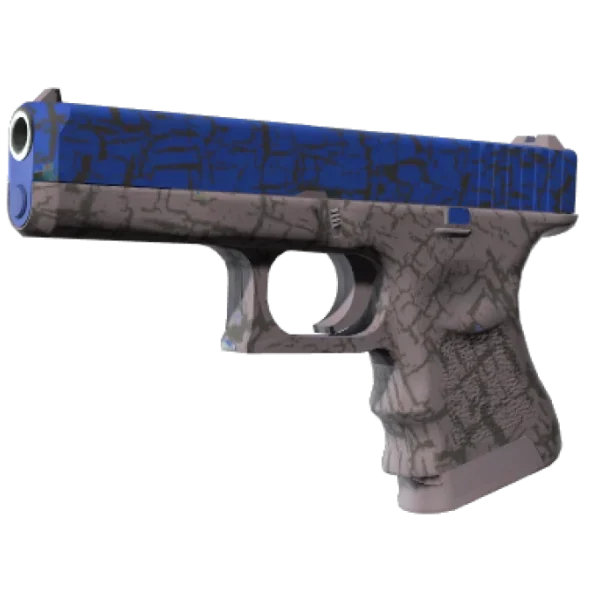 StatTrak™ Glock-18 | Blue Fissure (Minimal Wear)