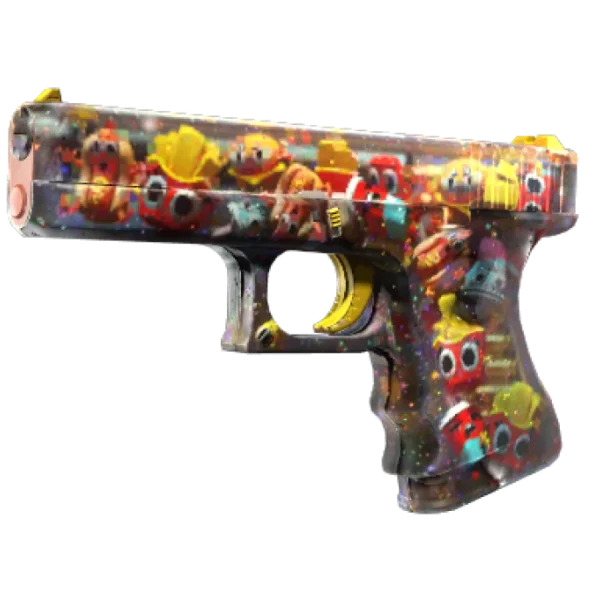 StatTrak™ Glock-18 | Snack Attack (Minimal Wear)