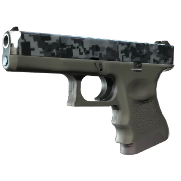 StatTrak™ Glock-18 | Steel Disruption (Field-Tested)