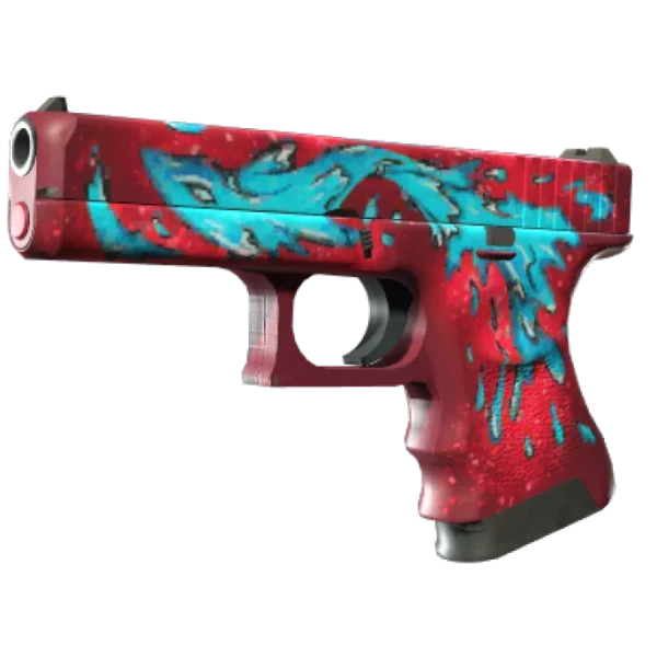 StatTrak™ Glock-18 | Water Elemental (Minimal Wear)
