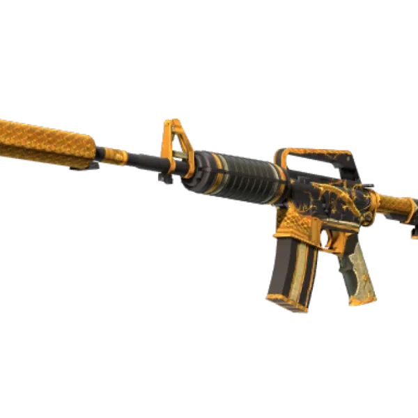 StatTrak™ M4A1-S | Golden Coil (Well-Worn)