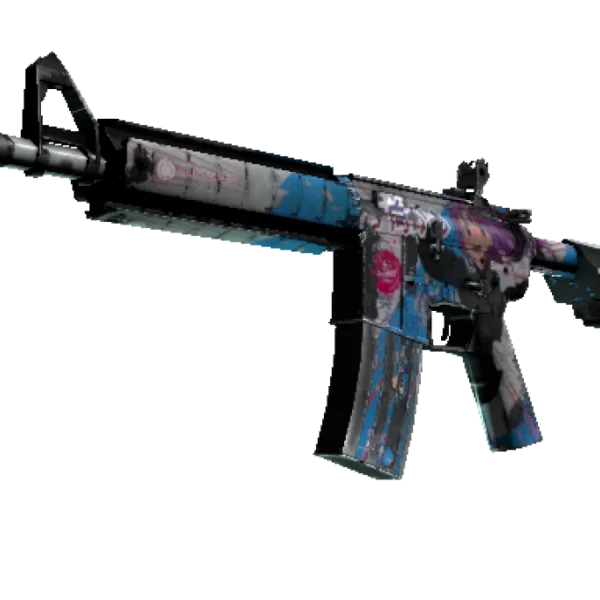 StatTrak™ M4A4 | Temukau (Battle-Scarred)