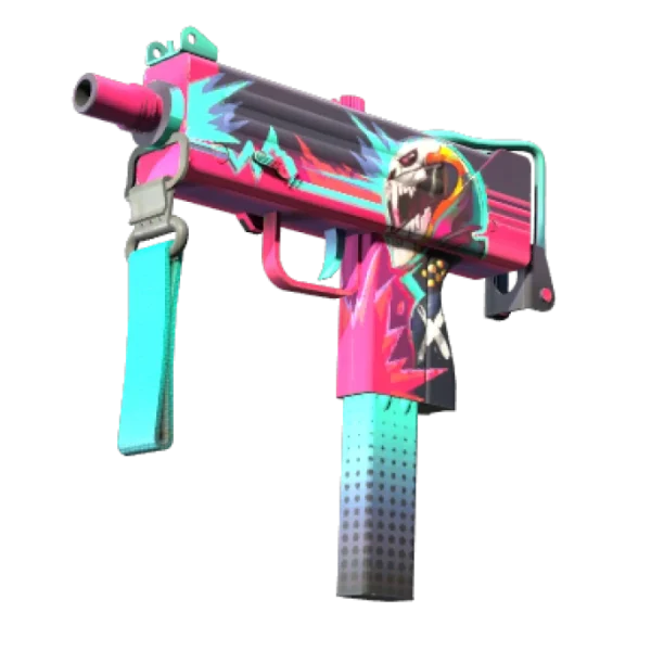 StatTrak™ MAC-10 | Neon Rider (Factory New)