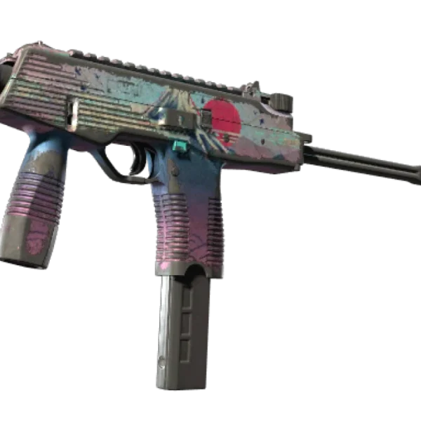 StatTrak™ MP9 | Mount Fuji (Battle-Scarred)