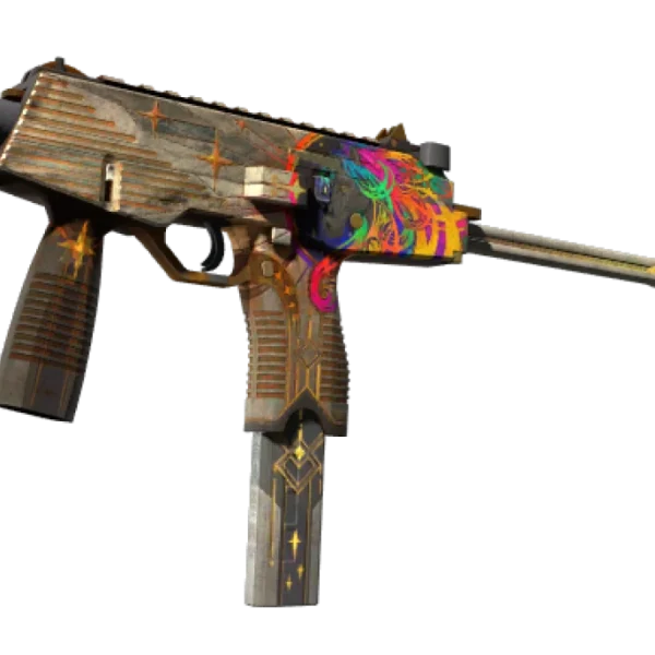 StatTrak™ MP9 | Starlight Protector (Battle-Scarred)