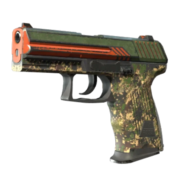StatTrak™ P2000 | Woodsman (Well-Worn)