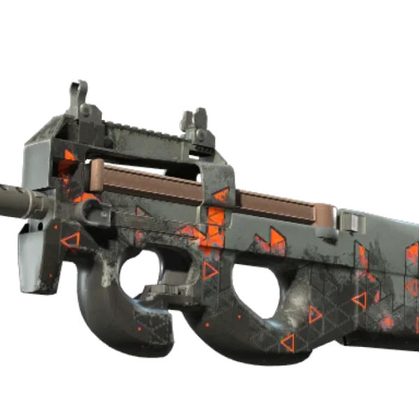 StatTrak™ P90 | Trigon (Well-Worn)