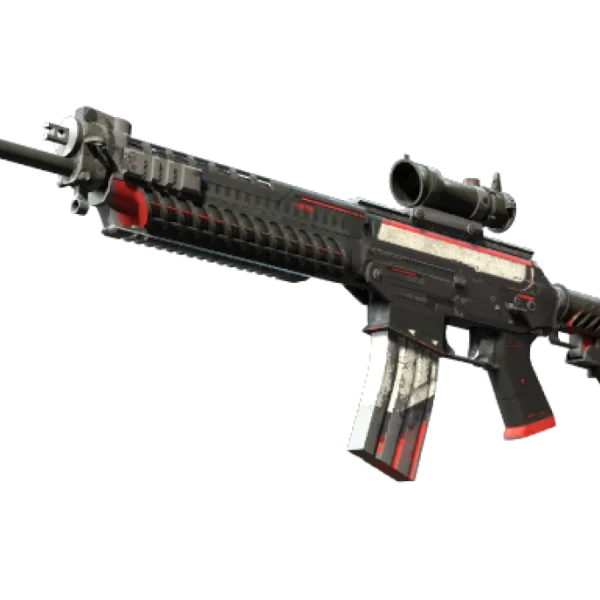 StatTrak™ SG 553 | Cyrex (Battle-Scarred)