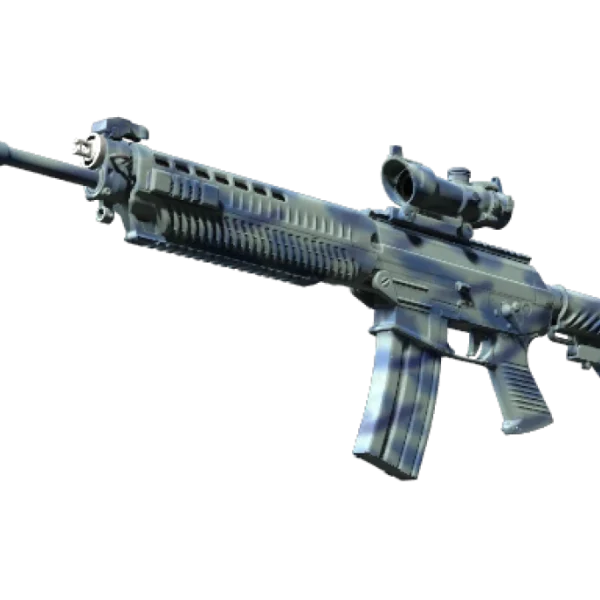 StatTrak™ SG 553 | Wave Spray (Minimal Wear)