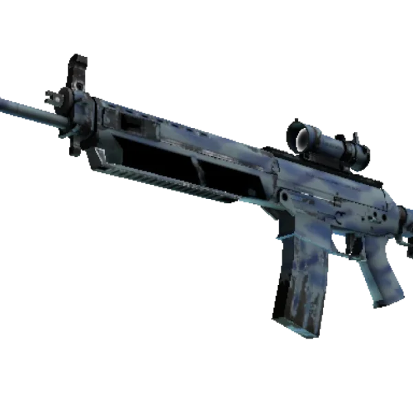 StatTrak™ SG 553 | Wave Spray (Well-Worn)