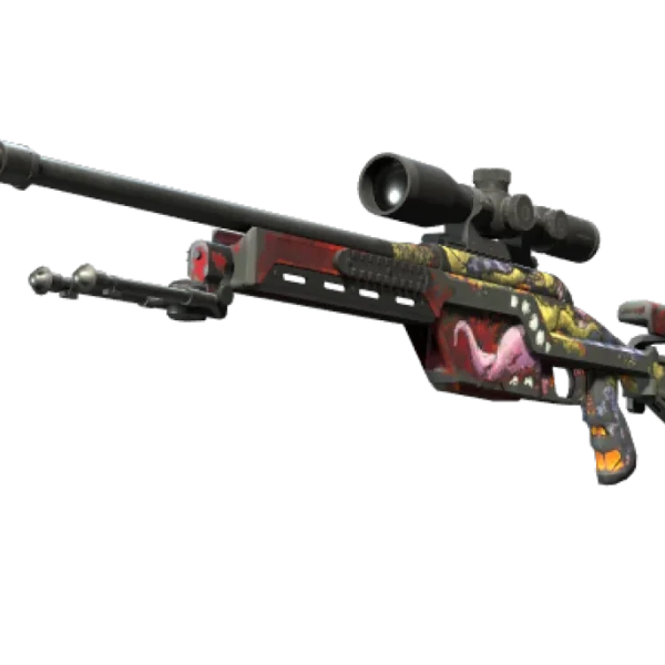 StatTrak™ SSG 08 | Bloodshot (Battle-Scarred)