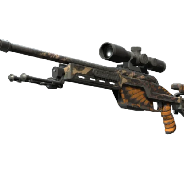 StatTrak™ SSG 08 | Death's Head (Well-Worn)