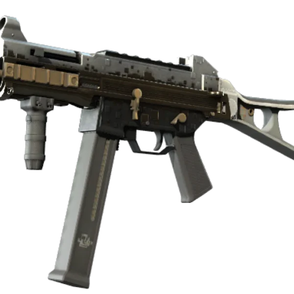 UMP-45 | Gold Bismuth (Minimal Wear)