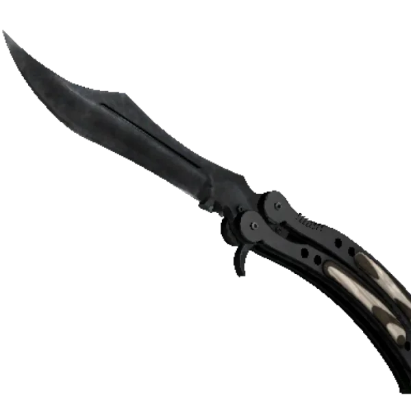 ★ Butterfly Knife | Black Laminate (Field-Tested)
