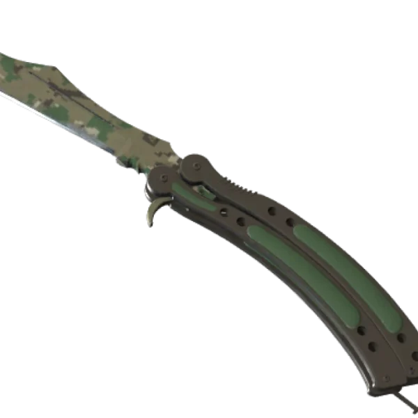 ★ Butterfly Knife | Forest DDPAT (Well-Worn)