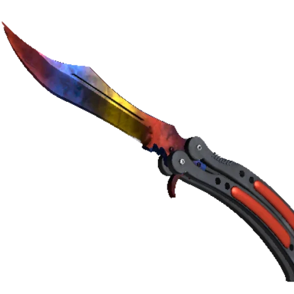 ★ Butterfly Knife | Marble Fade (Minimal Wear)