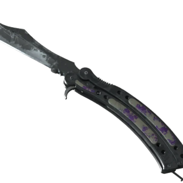 ★ Butterfly Knife | Ultraviolet (Battle-Scarred)