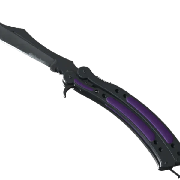 ★ Butterfly Knife | Ultraviolet (Well-Worn)
