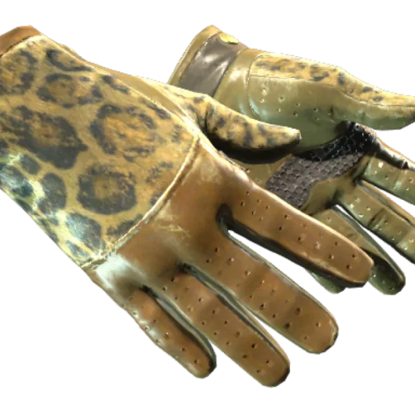 ★ Driver Gloves | Queen Jaguar (Well-Worn)