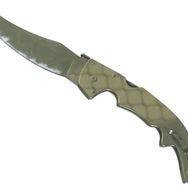 ★ Falchion Knife | Safari Mesh (Well-Worn)