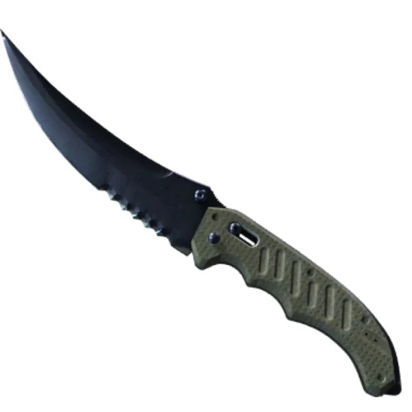★ Flip Knife | Blue Steel (Battle-Scarred)