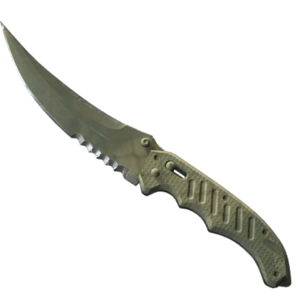 ★ Flip Knife | Safari Mesh (Well-Worn)