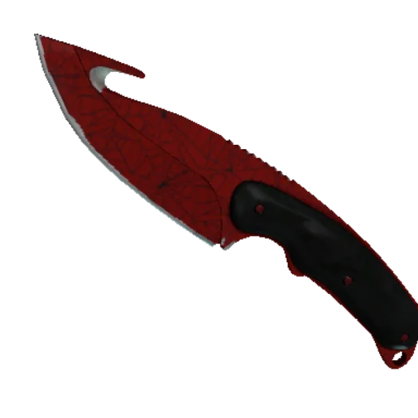 ★ Gut Knife | Crimson Web (Minimal Wear)