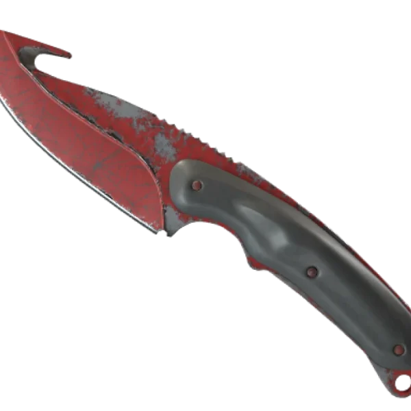★ Gut Knife | Crimson Web (Well-Worn)